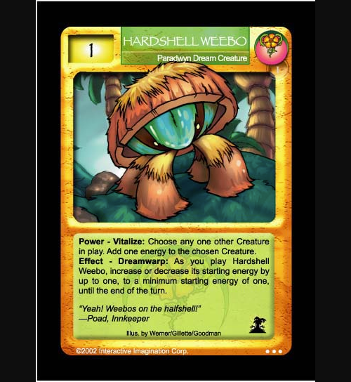Hardshell Weebo